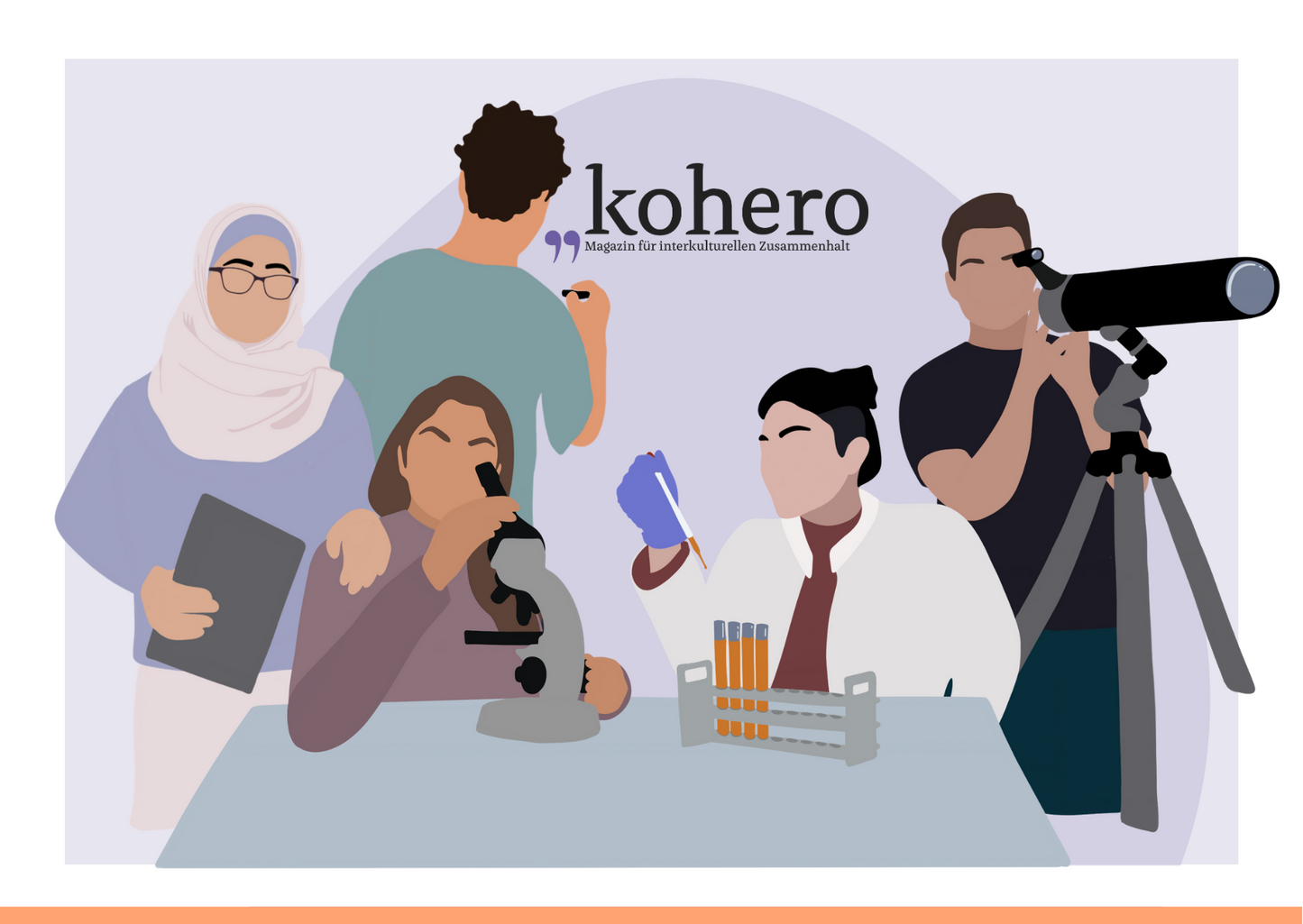 Postkarte zur Printausgabe "Was weiß ich?" von kohero.