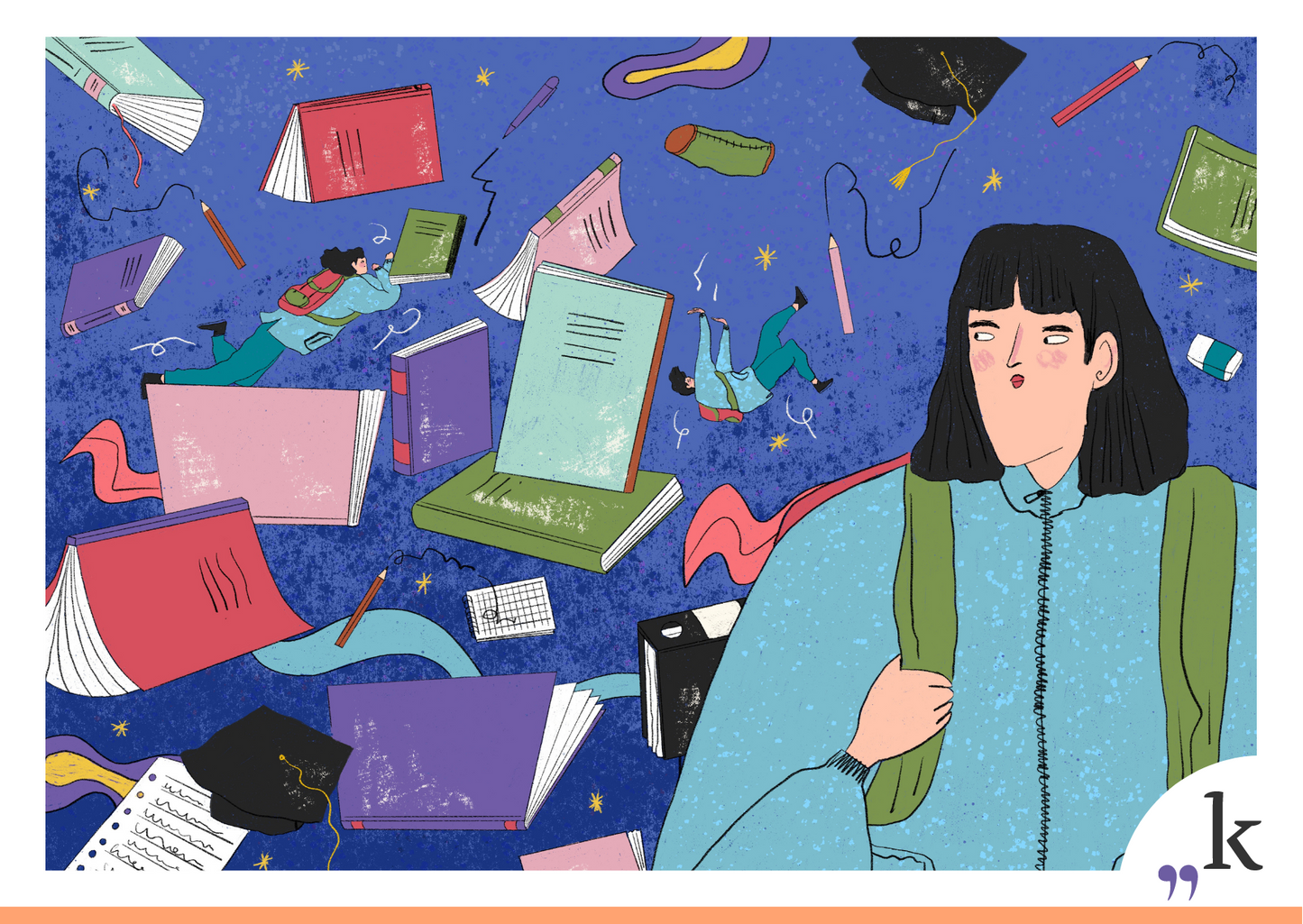 Postkarte zur Printausgabe "Was weiß ich?" von kohero.