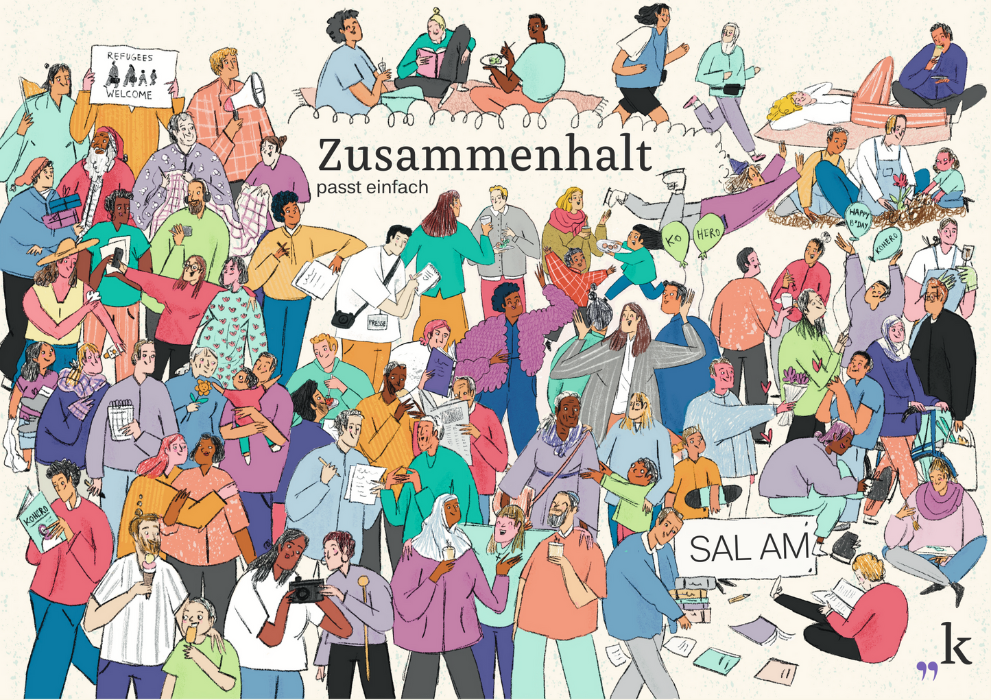 Puzzle "Zusammenhalt"