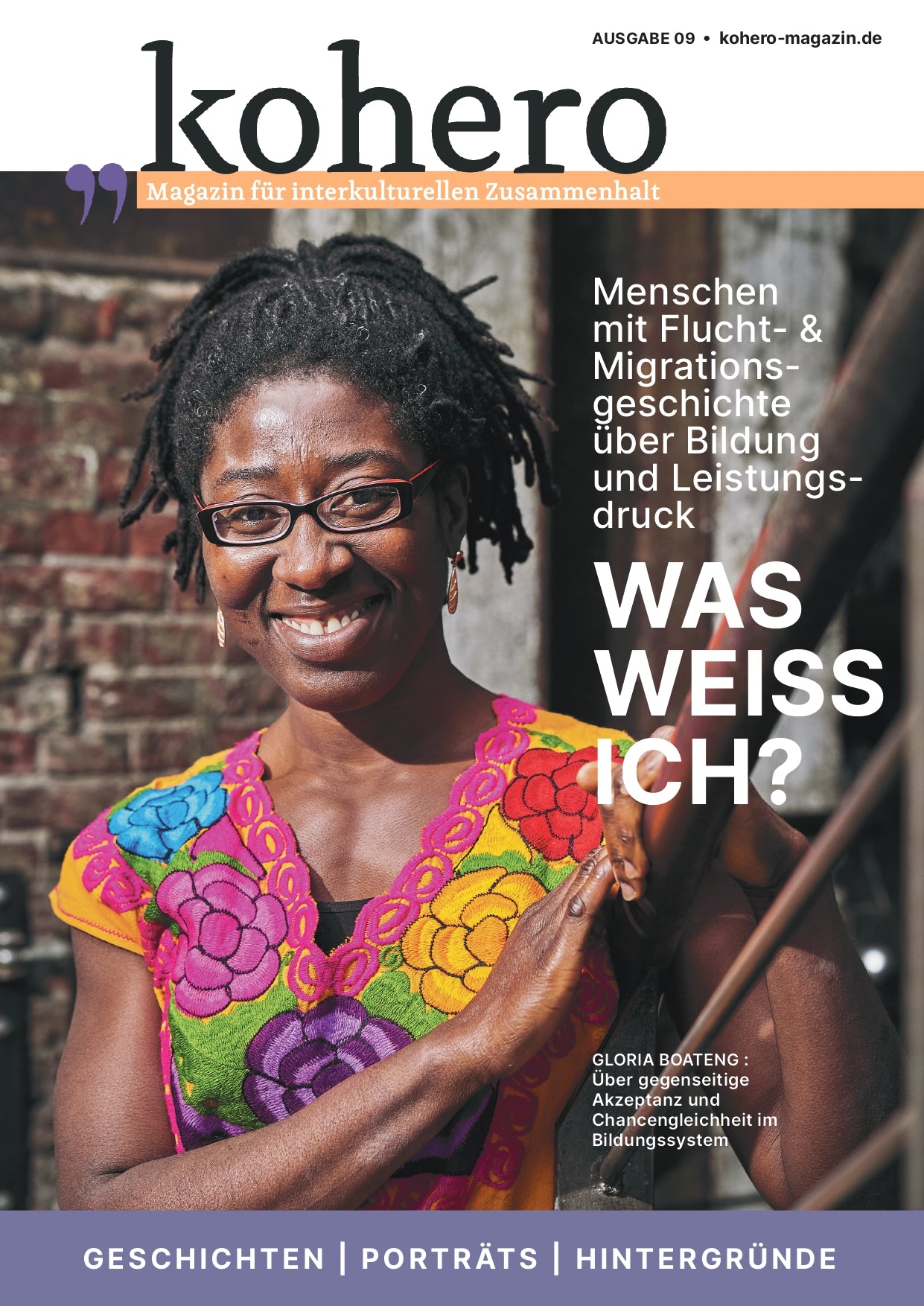 #9: Was weiß ich? Die neunte Printausgabe von kohero.