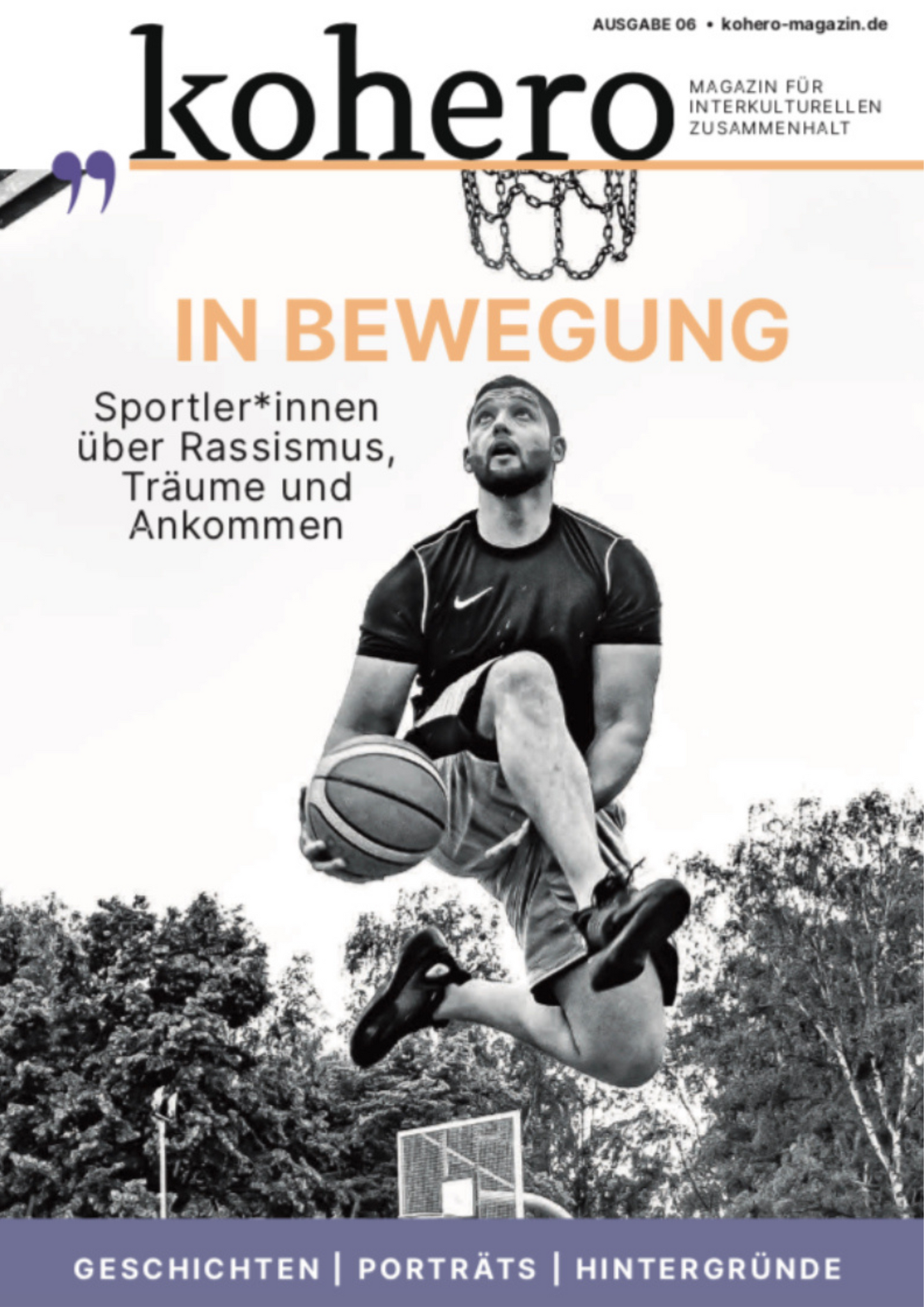 #6: In Bewegung. Die sechste Printausgabe von kohero.