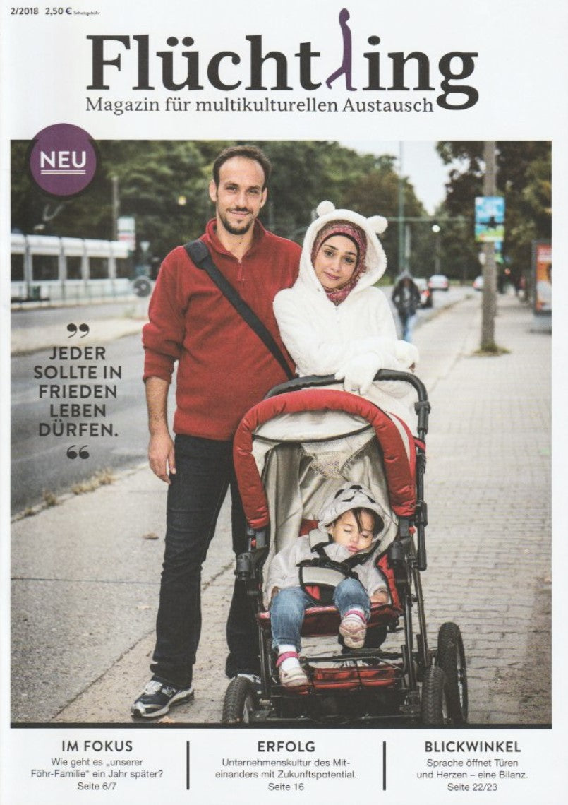 #2: Flüchtling. Die zweite Printausgabe vom Flüchtling-Magazin.