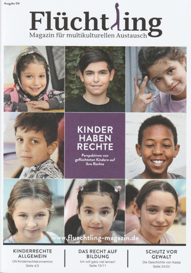 #4: Kinderrechte. Die vierte Ausgabe vom Flüchtling-Magazin.