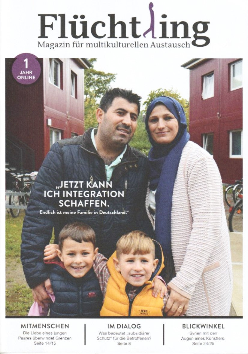 #1: Flüchtling. Die erste Printausgabe vom Flüchtling-Magazin.
